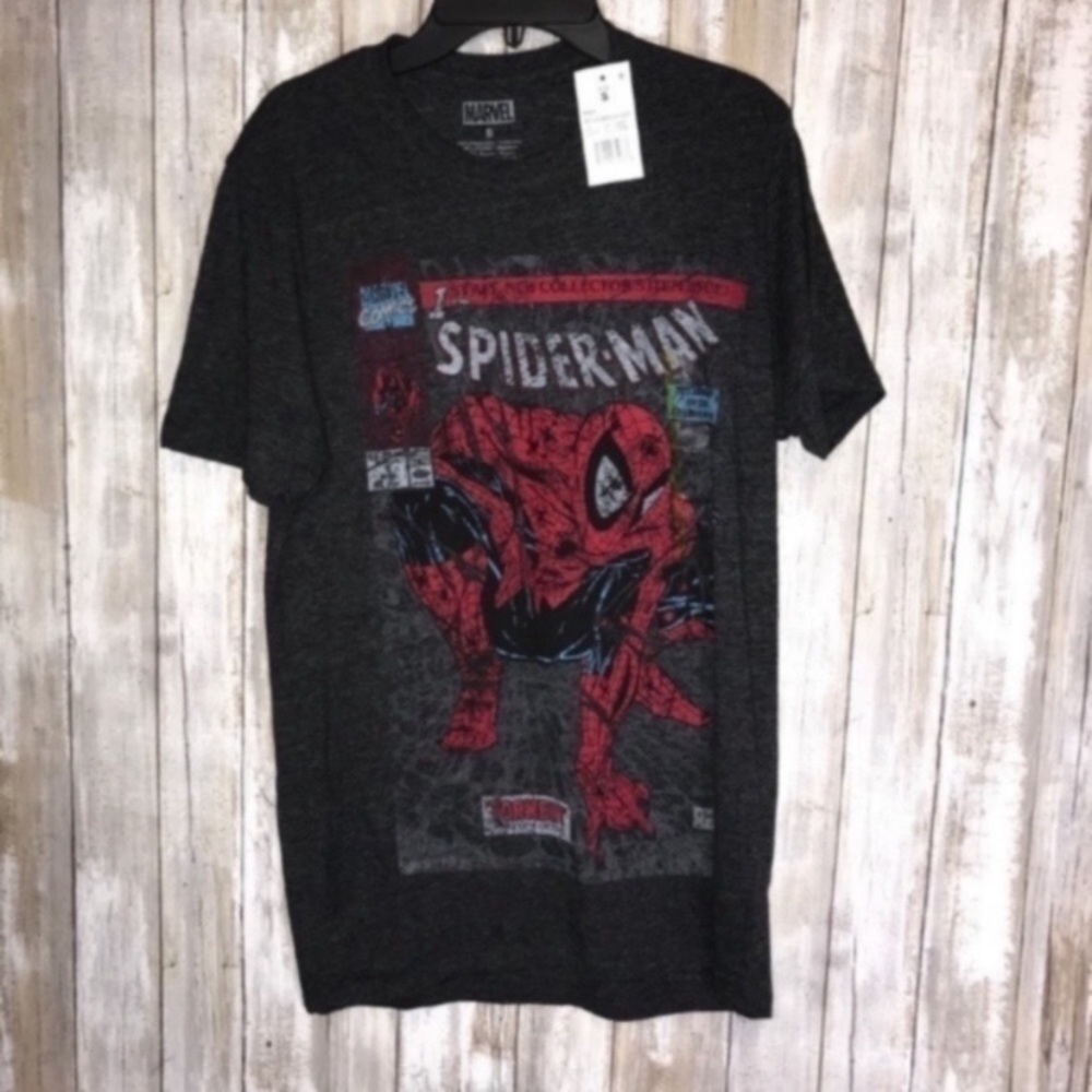NWT Marvel Spider-Man Comic Book Tee